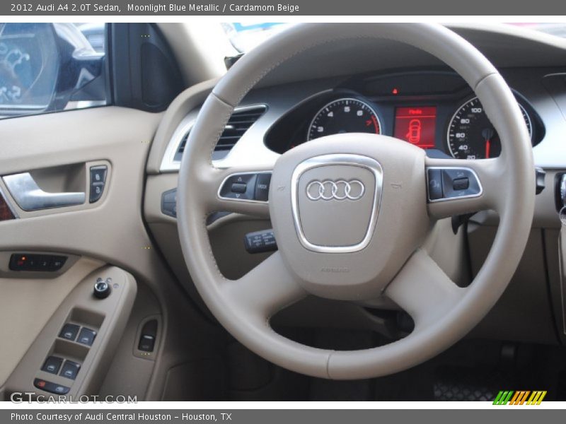 Moonlight Blue Metallic / Cardamom Beige 2012 Audi A4 2.0T Sedan