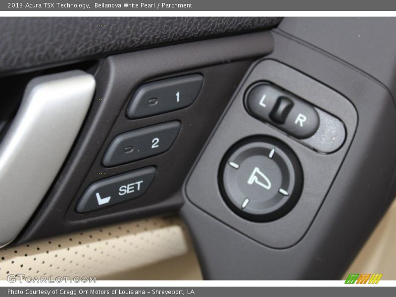 Bellanova White Pearl / Parchment 2013 Acura TSX Technology