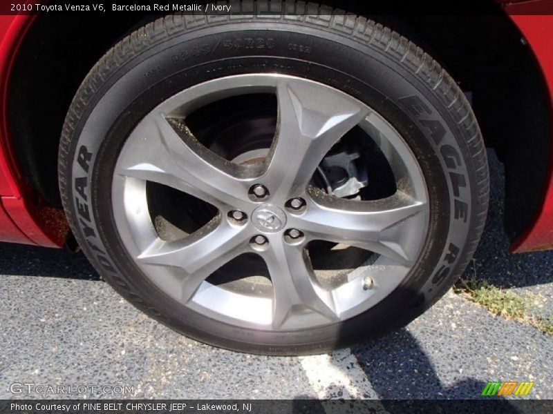 Barcelona Red Metallic / Ivory 2010 Toyota Venza V6