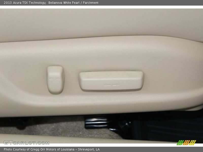 Bellanova White Pearl / Parchment 2013 Acura TSX Technology