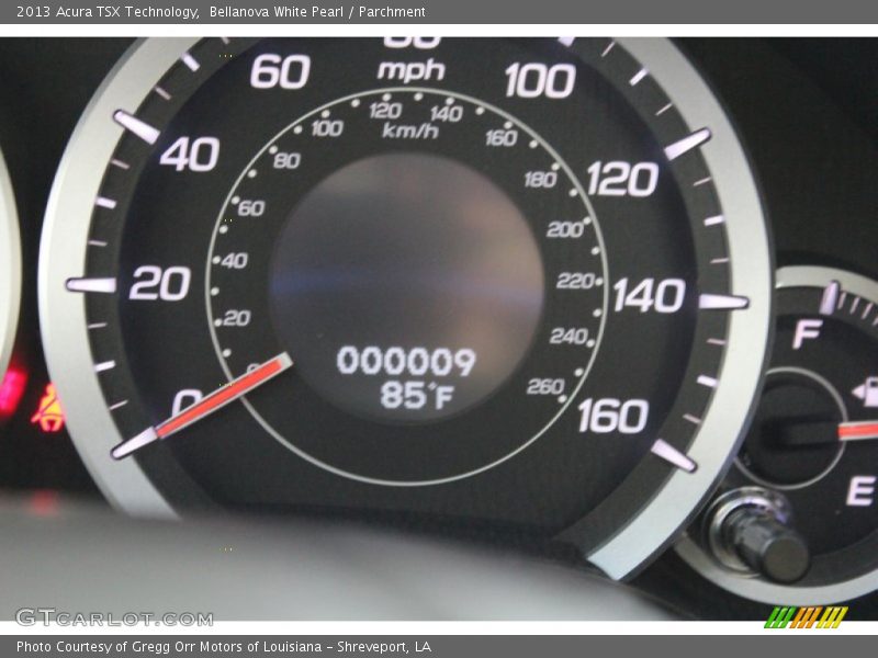 Bellanova White Pearl / Parchment 2013 Acura TSX Technology