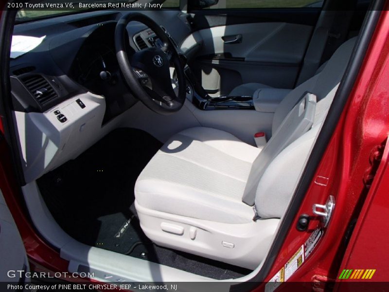 Barcelona Red Metallic / Ivory 2010 Toyota Venza V6