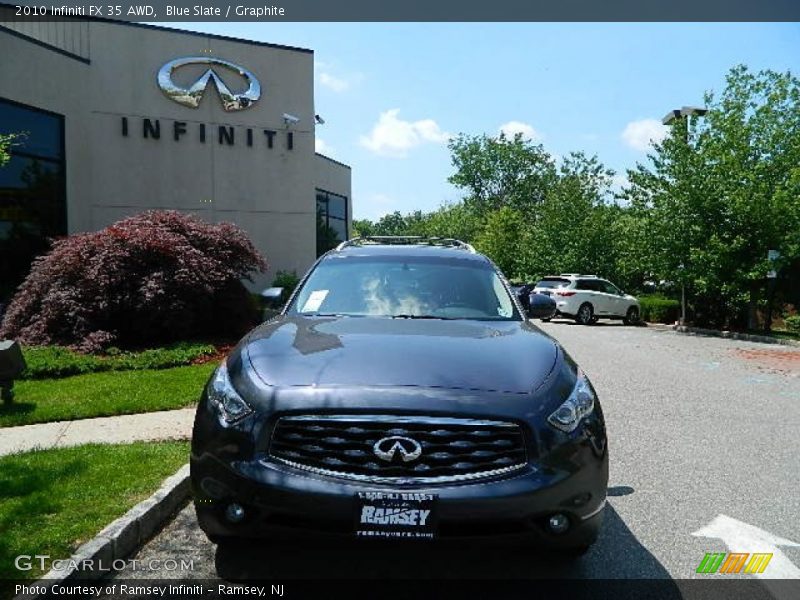 Blue Slate / Graphite 2010 Infiniti FX 35 AWD