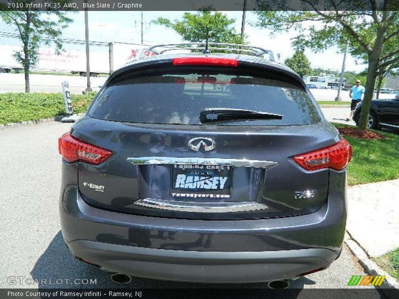 Blue Slate / Graphite 2010 Infiniti FX 35 AWD