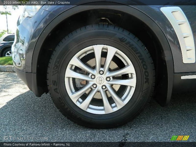 Blue Slate / Graphite 2010 Infiniti FX 35 AWD