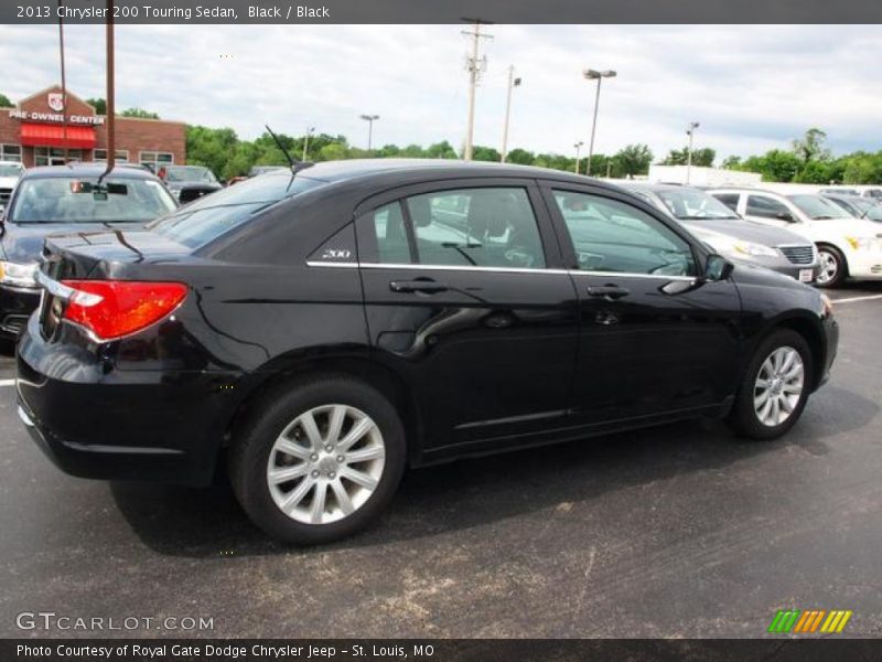 Black / Black 2013 Chrysler 200 Touring Sedan