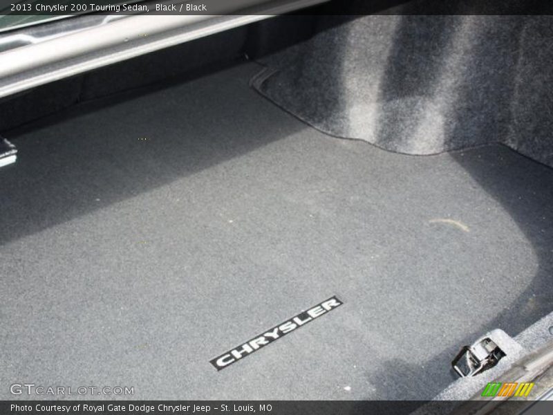 Black / Black 2013 Chrysler 200 Touring Sedan