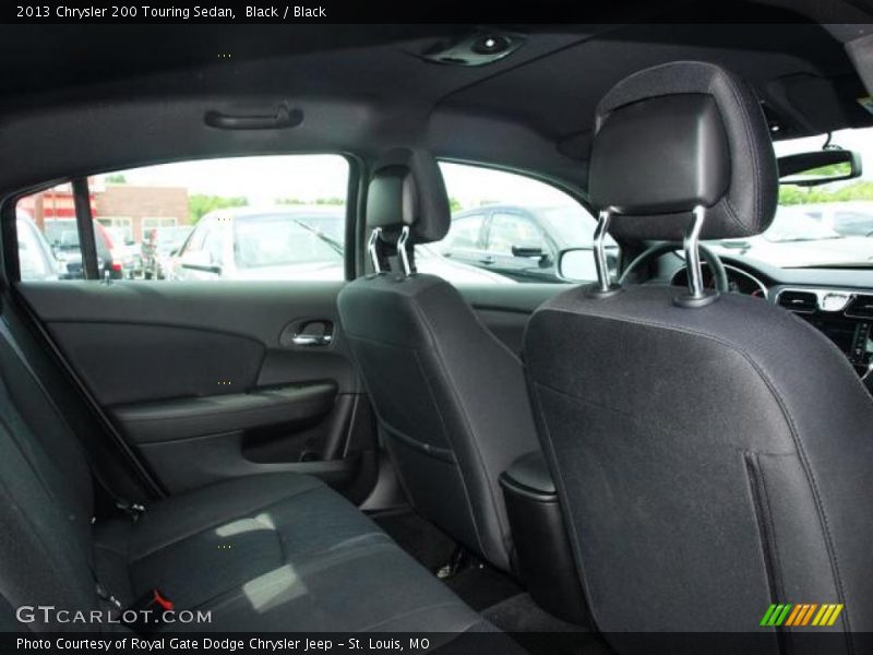 Black / Black 2013 Chrysler 200 Touring Sedan