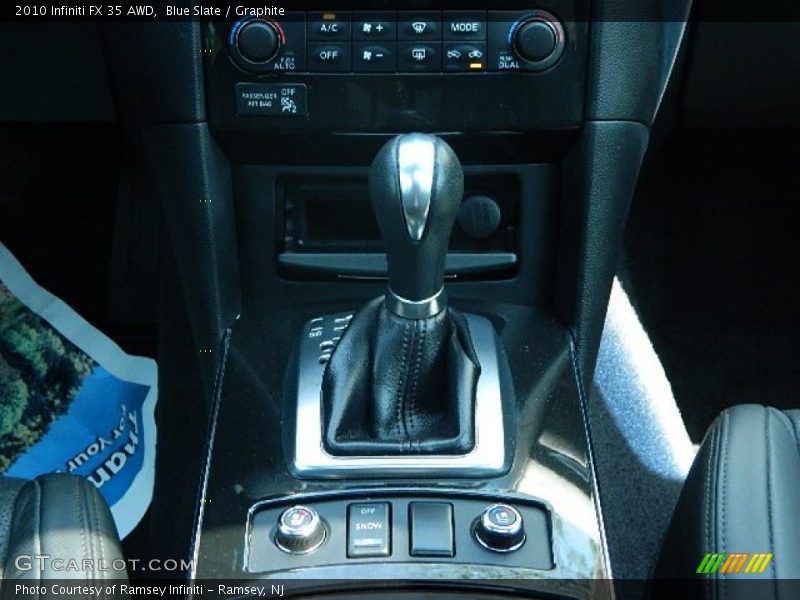 Blue Slate / Graphite 2010 Infiniti FX 35 AWD