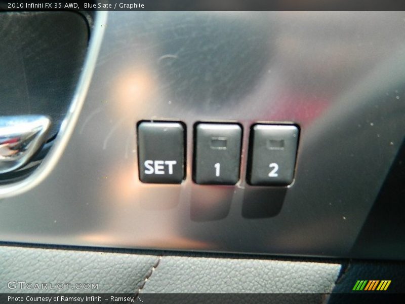 Blue Slate / Graphite 2010 Infiniti FX 35 AWD