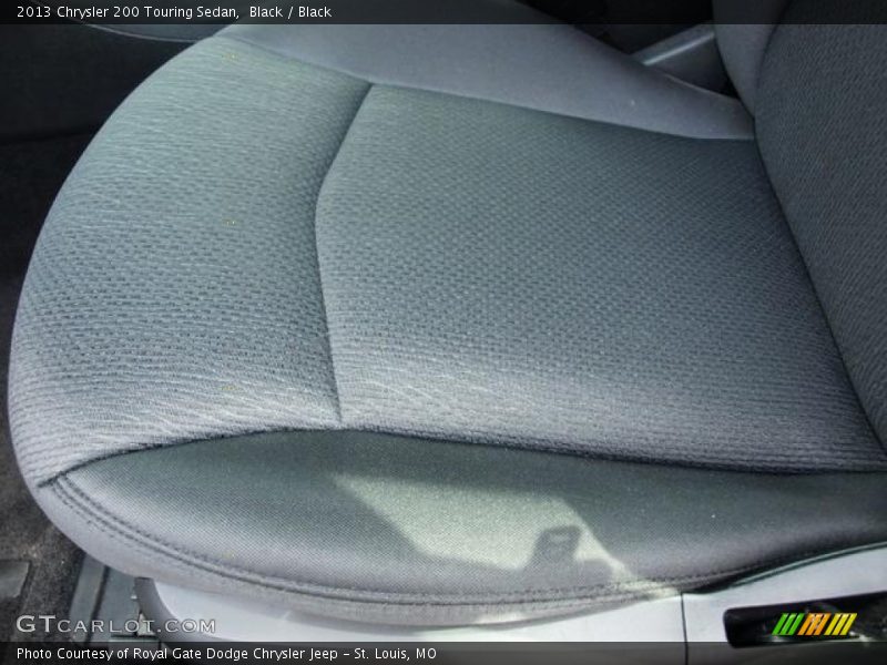 Black / Black 2013 Chrysler 200 Touring Sedan