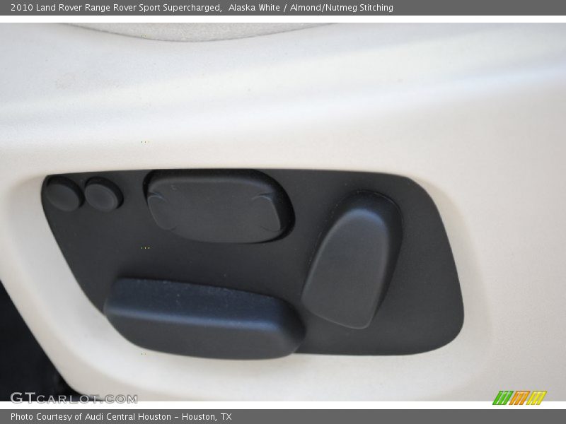 Alaska White / Almond/Nutmeg Stitching 2010 Land Rover Range Rover Sport Supercharged