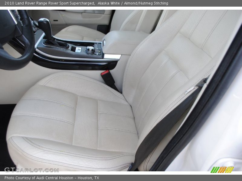 Alaska White / Almond/Nutmeg Stitching 2010 Land Rover Range Rover Sport Supercharged