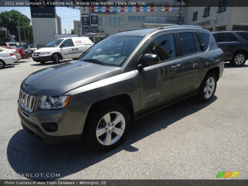 Mineral Gray Metallic / Dark Slate Gray 2011 Jeep Compass 2.4 Latitude 4x4