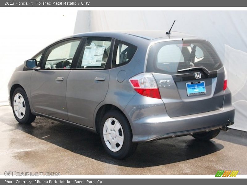 Polished Metal Metallic / Gray 2013 Honda Fit