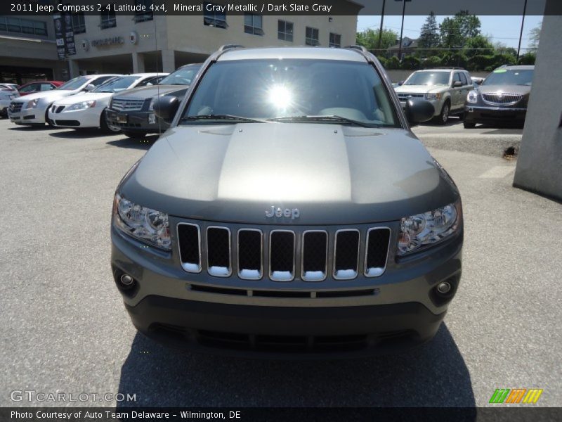 Mineral Gray Metallic / Dark Slate Gray 2011 Jeep Compass 2.4 Latitude 4x4