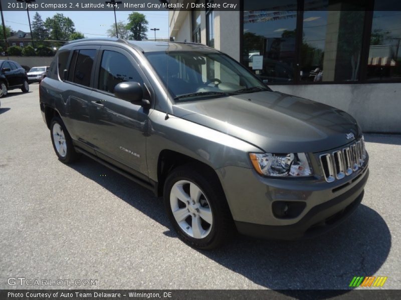 Mineral Gray Metallic / Dark Slate Gray 2011 Jeep Compass 2.4 Latitude 4x4