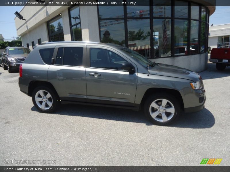 Mineral Gray Metallic / Dark Slate Gray 2011 Jeep Compass 2.4 Latitude 4x4