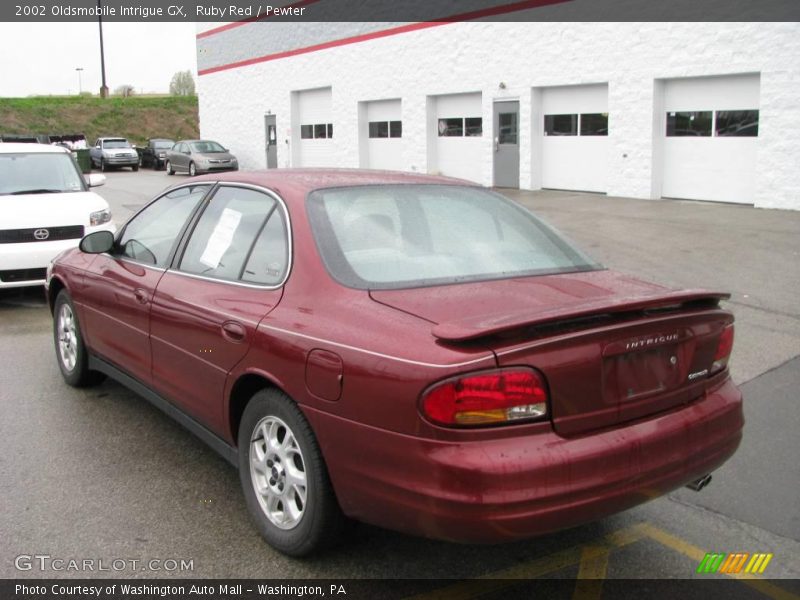 Ruby Red / Pewter 2002 Oldsmobile Intrigue GX