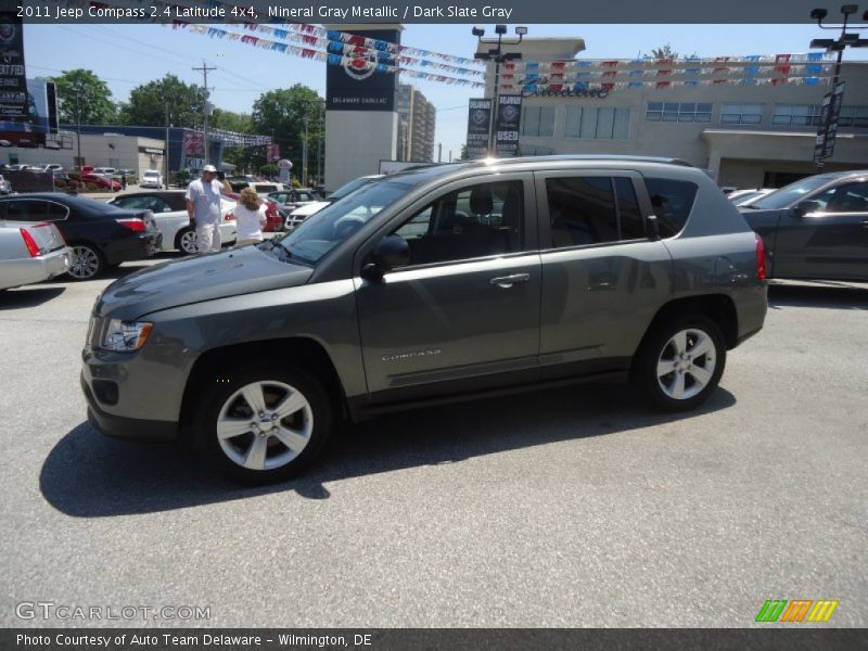 Mineral Gray Metallic / Dark Slate Gray 2011 Jeep Compass 2.4 Latitude 4x4