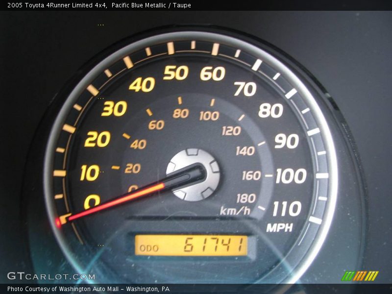 Pacific Blue Metallic / Taupe 2005 Toyota 4Runner Limited 4x4