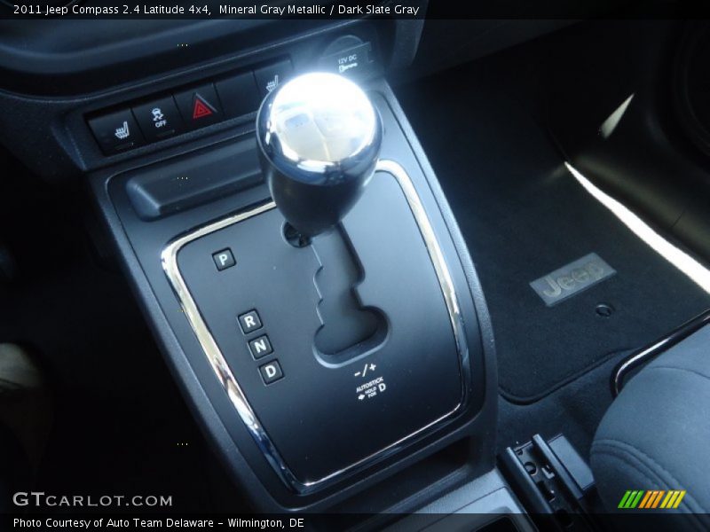 Mineral Gray Metallic / Dark Slate Gray 2011 Jeep Compass 2.4 Latitude 4x4