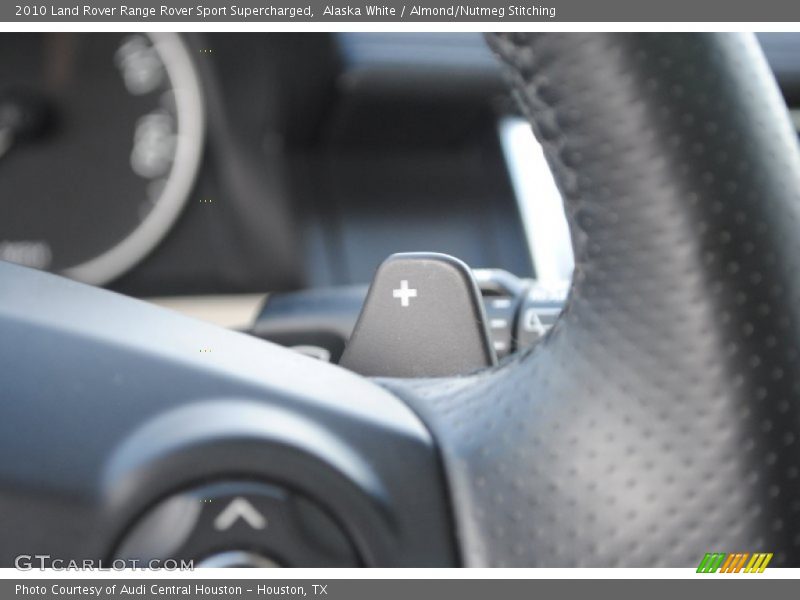 Alaska White / Almond/Nutmeg Stitching 2010 Land Rover Range Rover Sport Supercharged