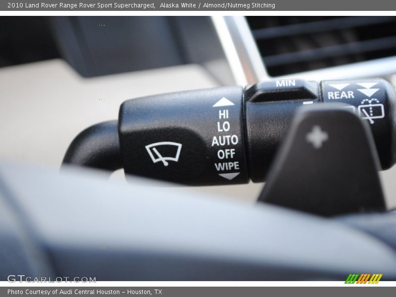 Alaska White / Almond/Nutmeg Stitching 2010 Land Rover Range Rover Sport Supercharged