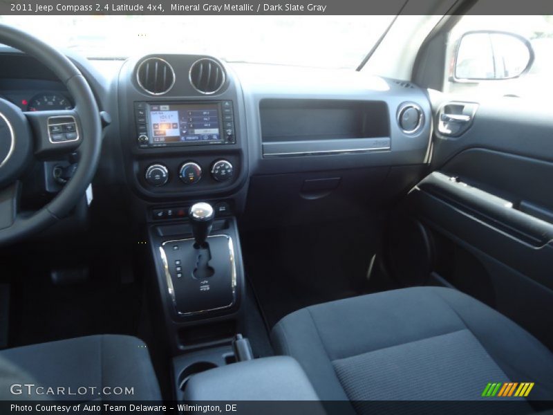 Mineral Gray Metallic / Dark Slate Gray 2011 Jeep Compass 2.4 Latitude 4x4
