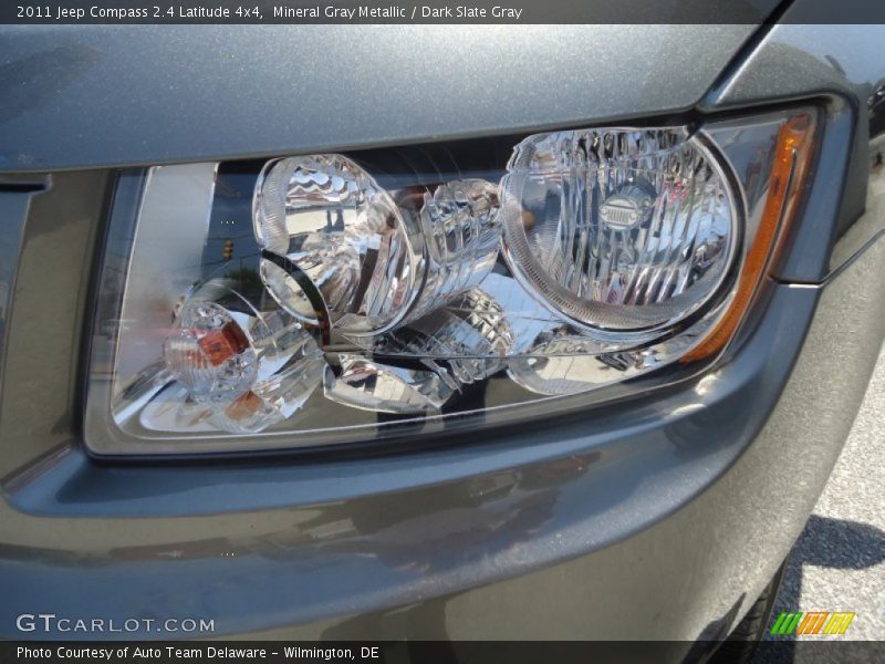 Mineral Gray Metallic / Dark Slate Gray 2011 Jeep Compass 2.4 Latitude 4x4
