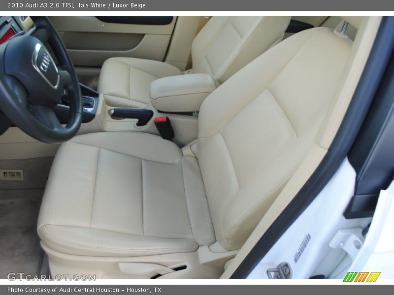 Front Seat of 2010 A3 2.0 TFSI