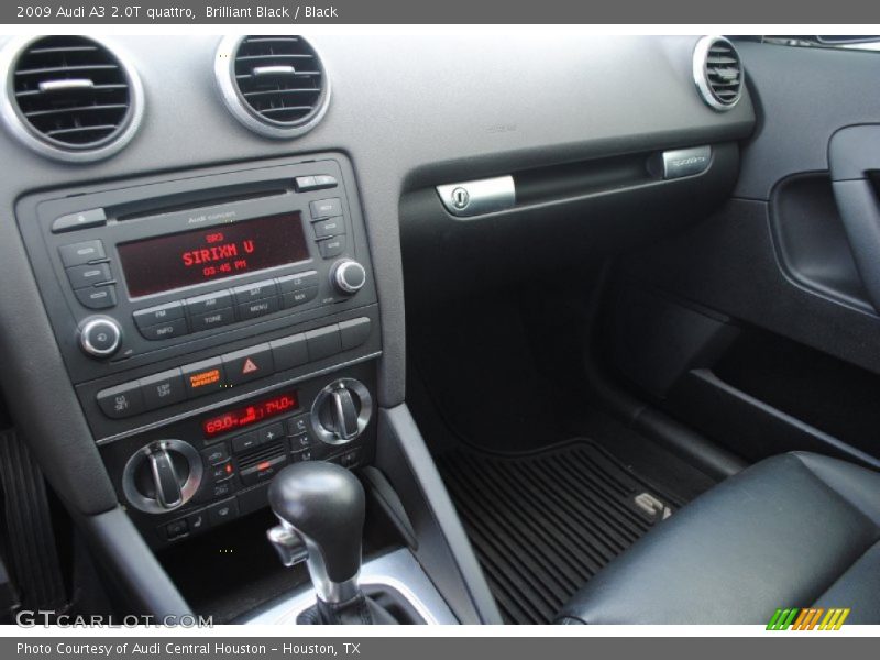Brilliant Black / Black 2009 Audi A3 2.0T quattro