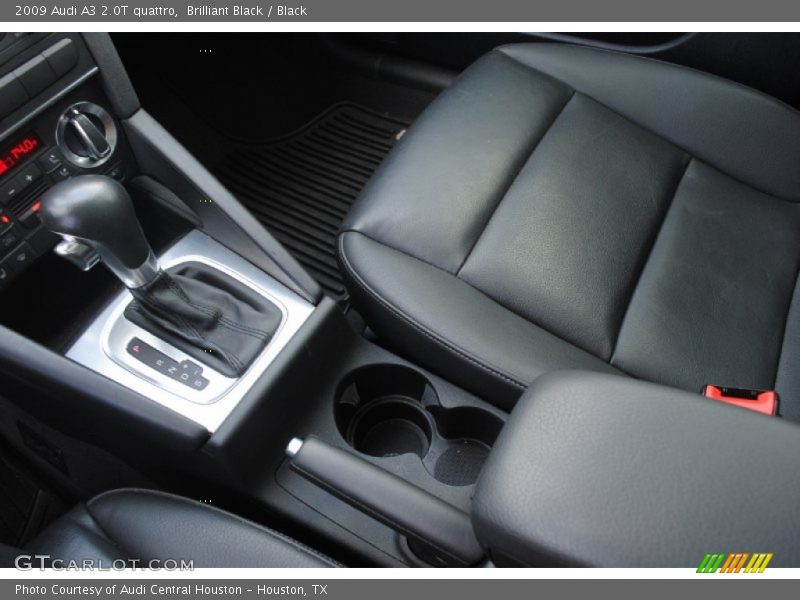 Brilliant Black / Black 2009 Audi A3 2.0T quattro