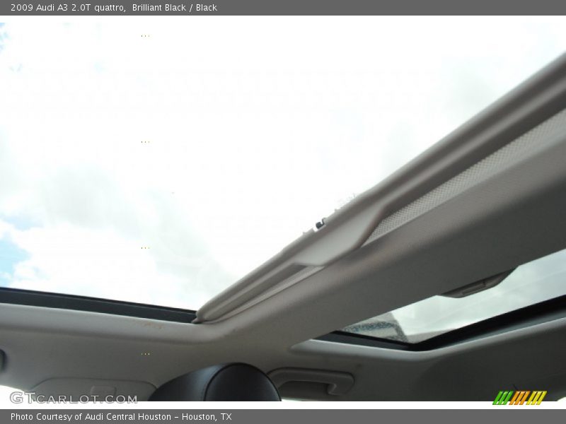 Brilliant Black / Black 2009 Audi A3 2.0T quattro