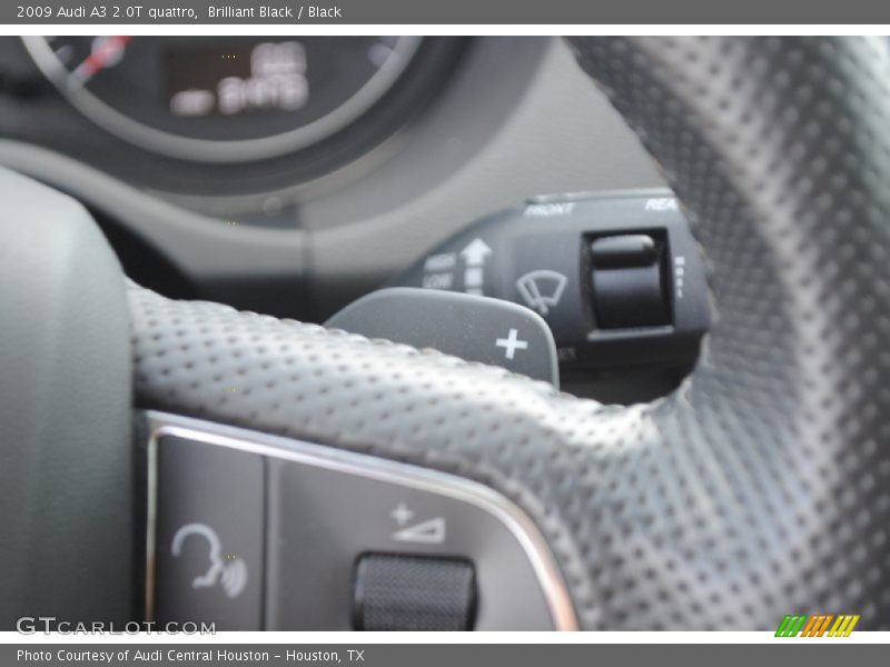 Brilliant Black / Black 2009 Audi A3 2.0T quattro