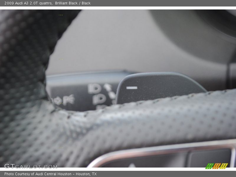 Brilliant Black / Black 2009 Audi A3 2.0T quattro
