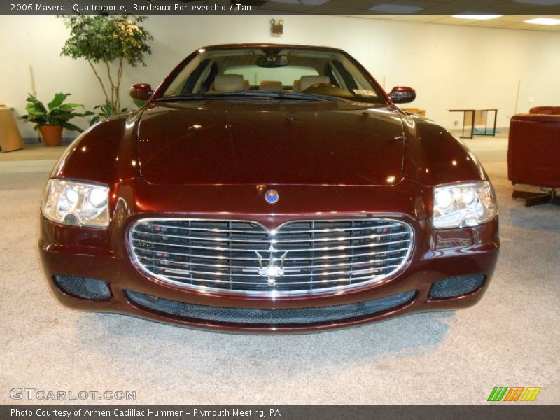 Bordeaux Pontevecchio / Tan 2006 Maserati Quattroporte