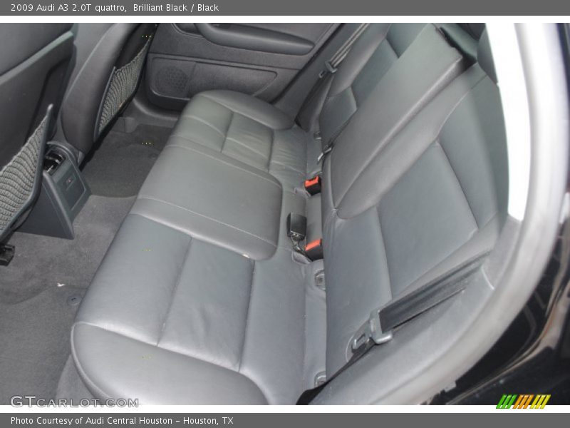 Brilliant Black / Black 2009 Audi A3 2.0T quattro