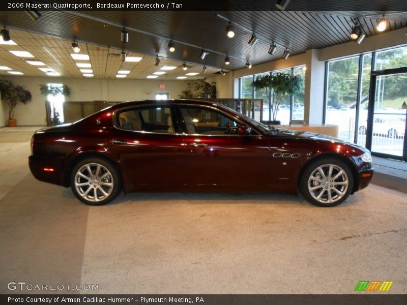 Bordeaux Pontevecchio / Tan 2006 Maserati Quattroporte