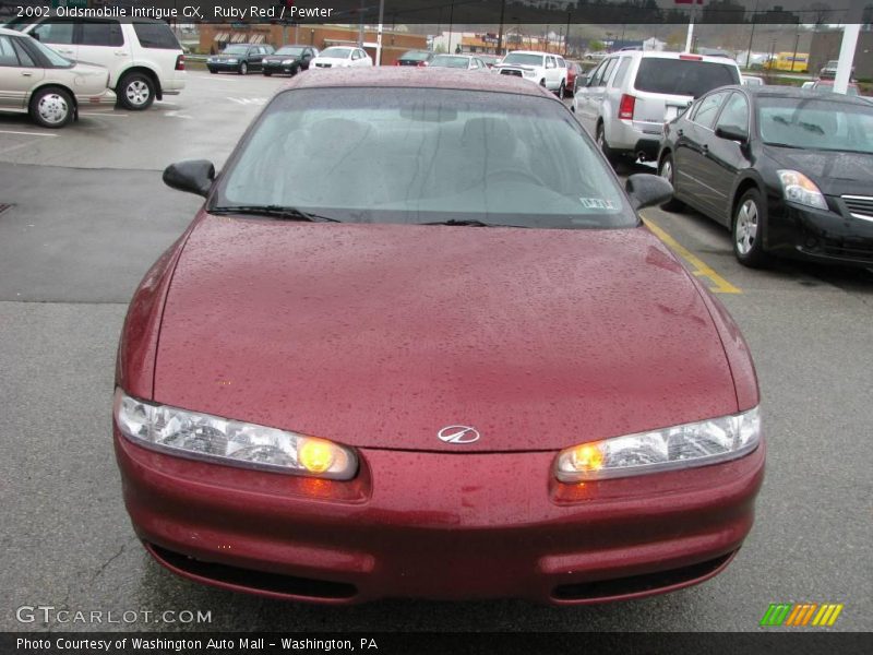Ruby Red / Pewter 2002 Oldsmobile Intrigue GX
