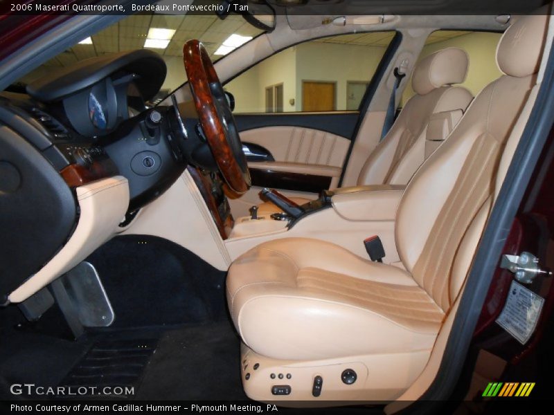 Front Seat of 2006 Quattroporte 