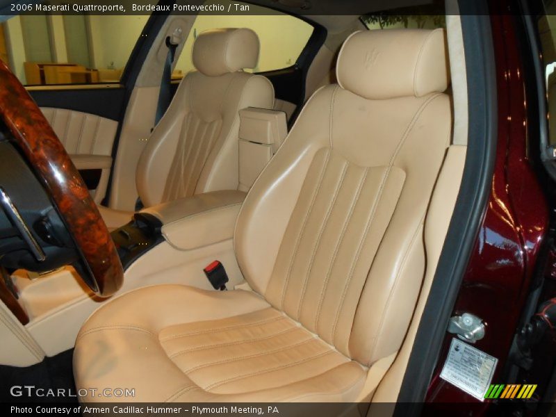 Front Seat of 2006 Quattroporte 
