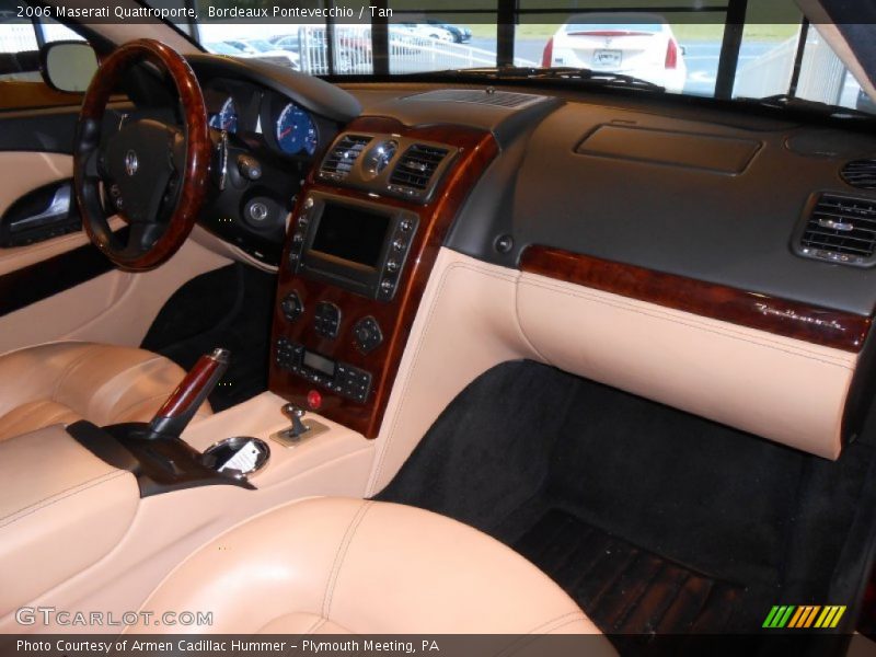 Bordeaux Pontevecchio / Tan 2006 Maserati Quattroporte