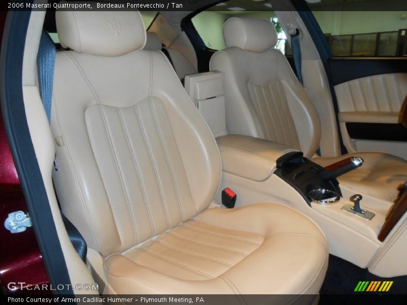 Front Seat of 2006 Quattroporte 