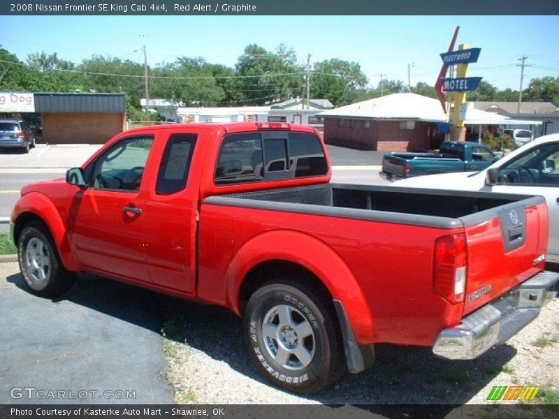 Red Alert / Graphite 2008 Nissan Frontier SE King Cab 4x4