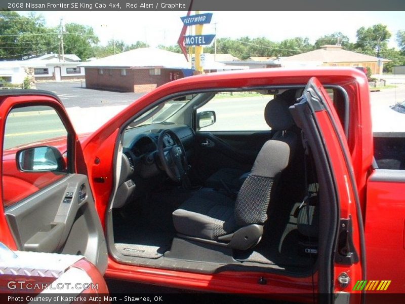 Red Alert / Graphite 2008 Nissan Frontier SE King Cab 4x4