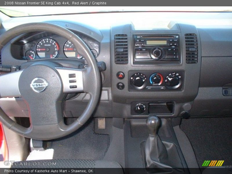 Red Alert / Graphite 2008 Nissan Frontier SE King Cab 4x4
