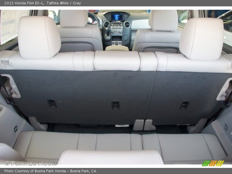 Taffeta White / Gray 2013 Honda Pilot EX-L