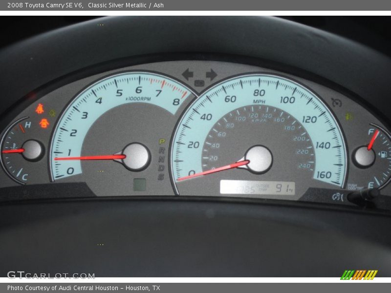 Classic Silver Metallic / Ash 2008 Toyota Camry SE V6
