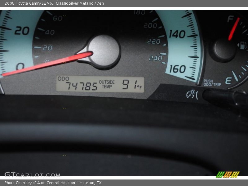 Classic Silver Metallic / Ash 2008 Toyota Camry SE V6